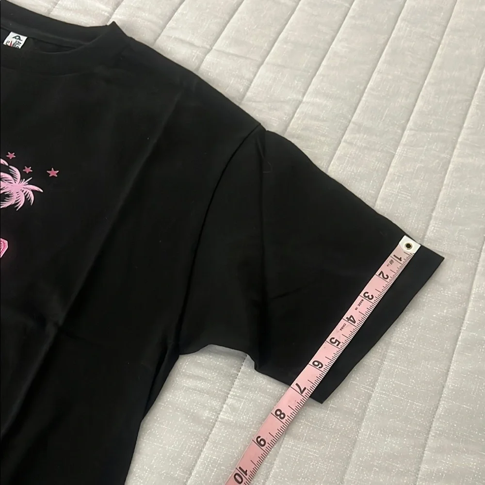 ALSTYLE classic new women’s  Black Hollywood California U.S.A Graphic Tee size M - Picture 9 of 11